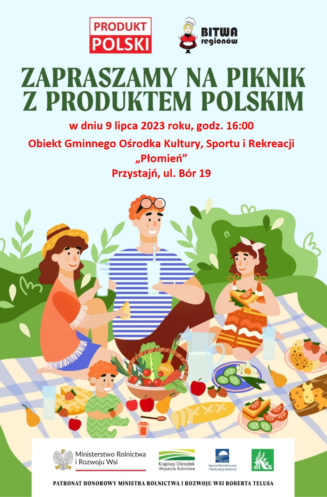 plakat promujący