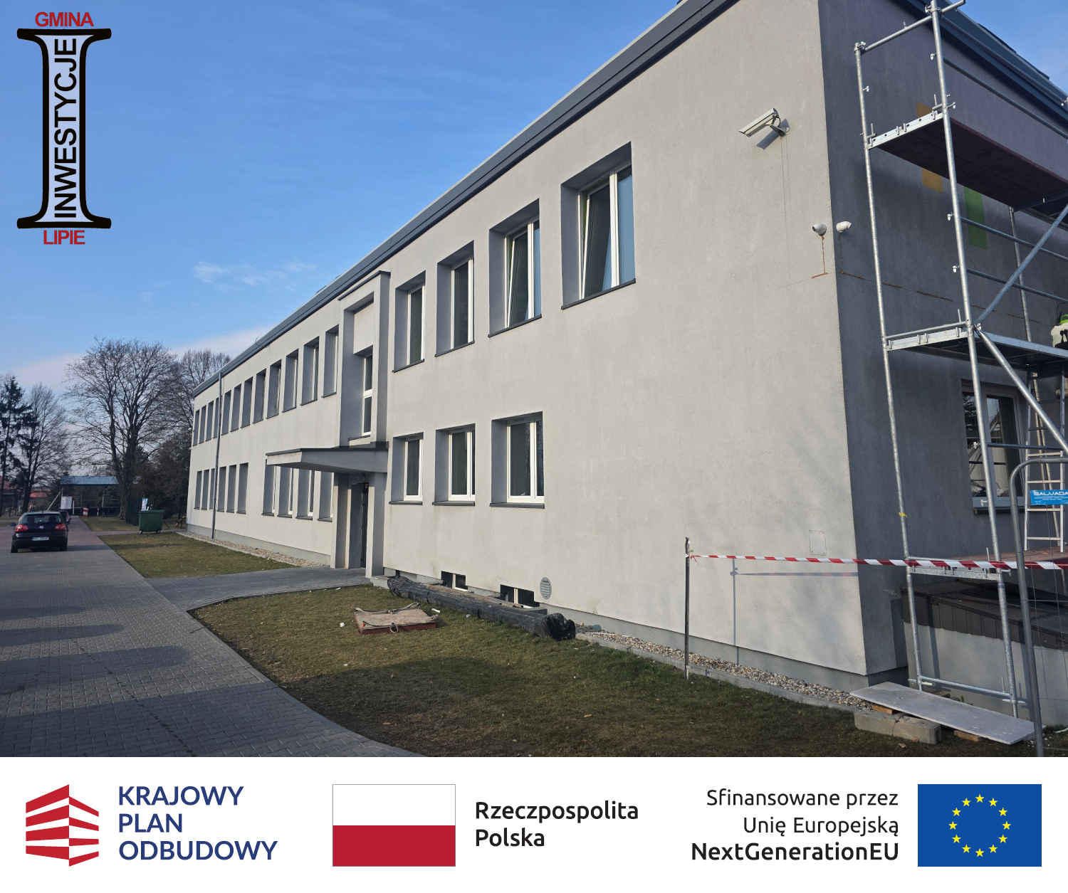 Prace realizowane w szkole w Lindowie