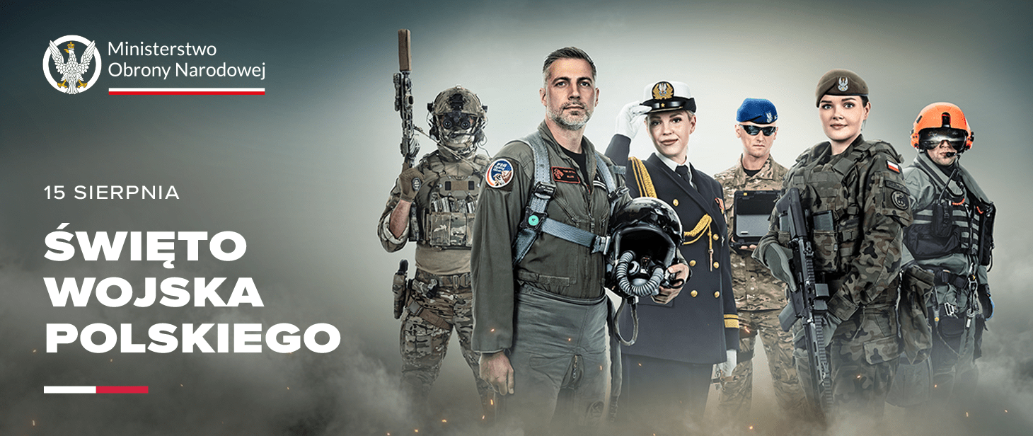 Plakat z okazji Święta Wojska Polskiego