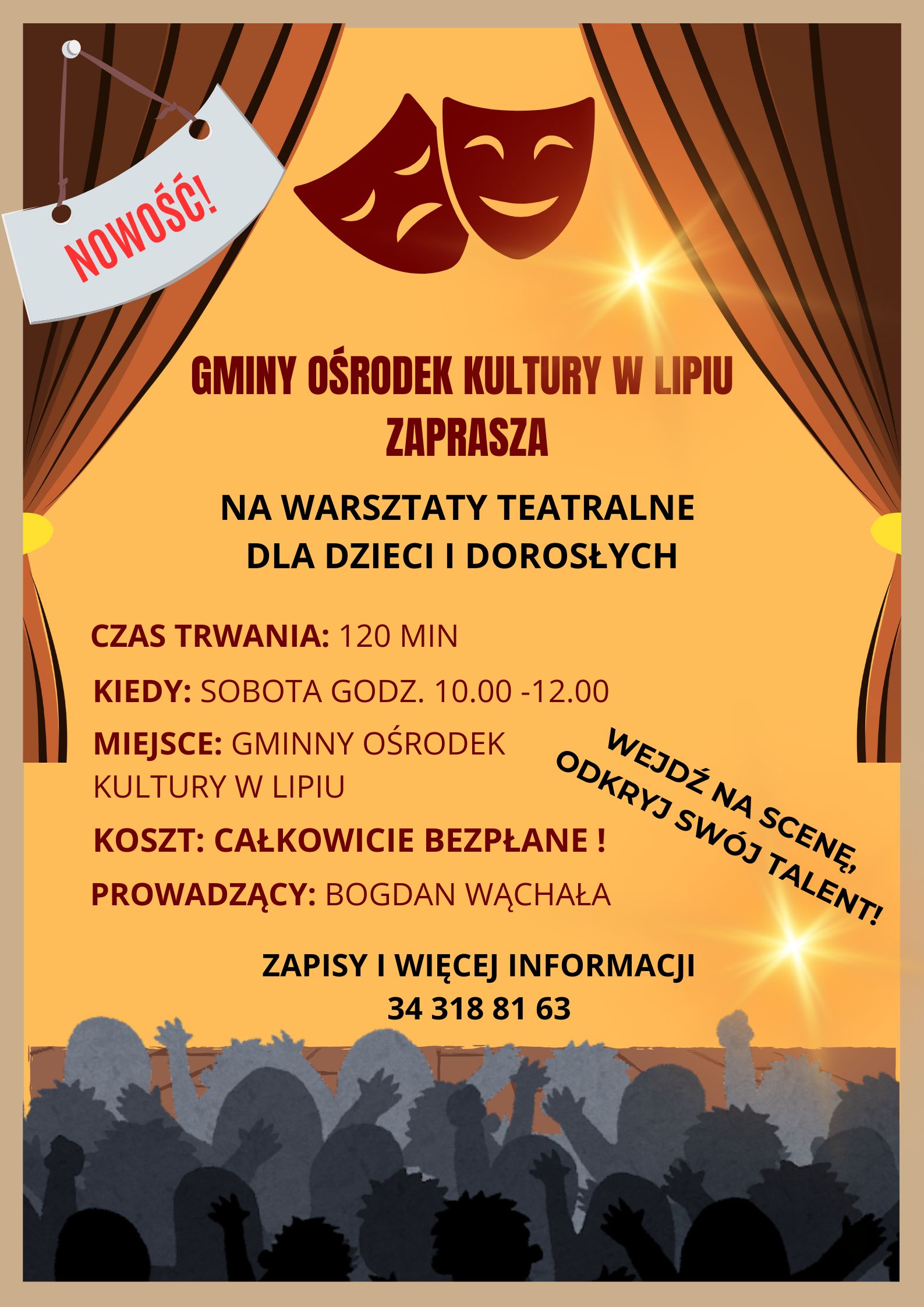 Nowość w GOK Lipie!