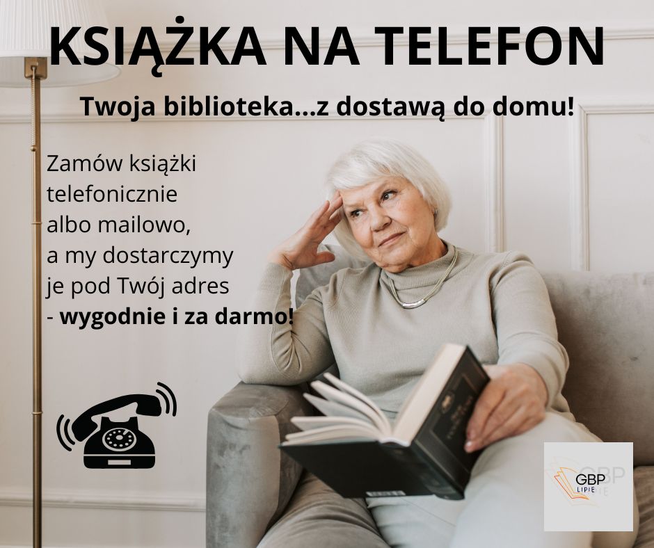 Usługa biblioteczna - KSIĄŻKA NA TELEFON