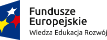 Logo Fundusze Europejskie Wiedza Edukacja Rozwój