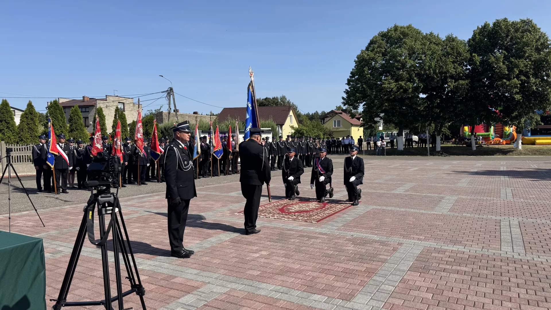 Przekazanie nowego sztandaru OSP Szyszków