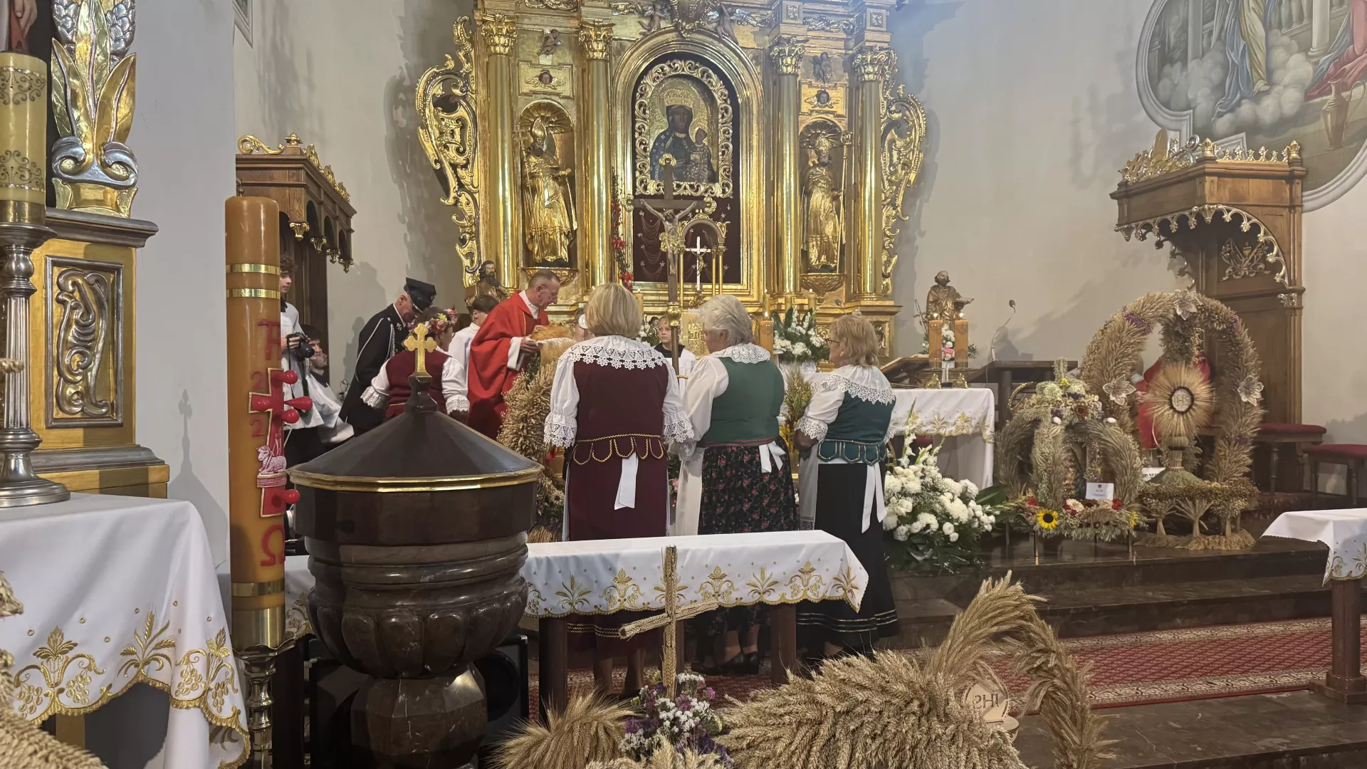 Złożenie darów na ołtarzu