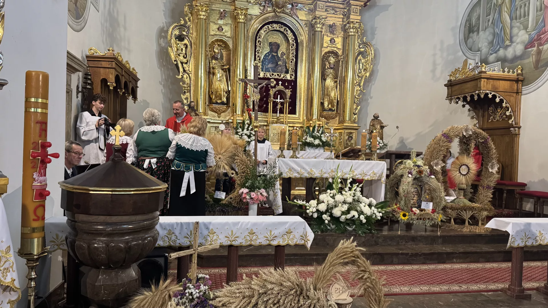 Złożenie darów na ołtarzu