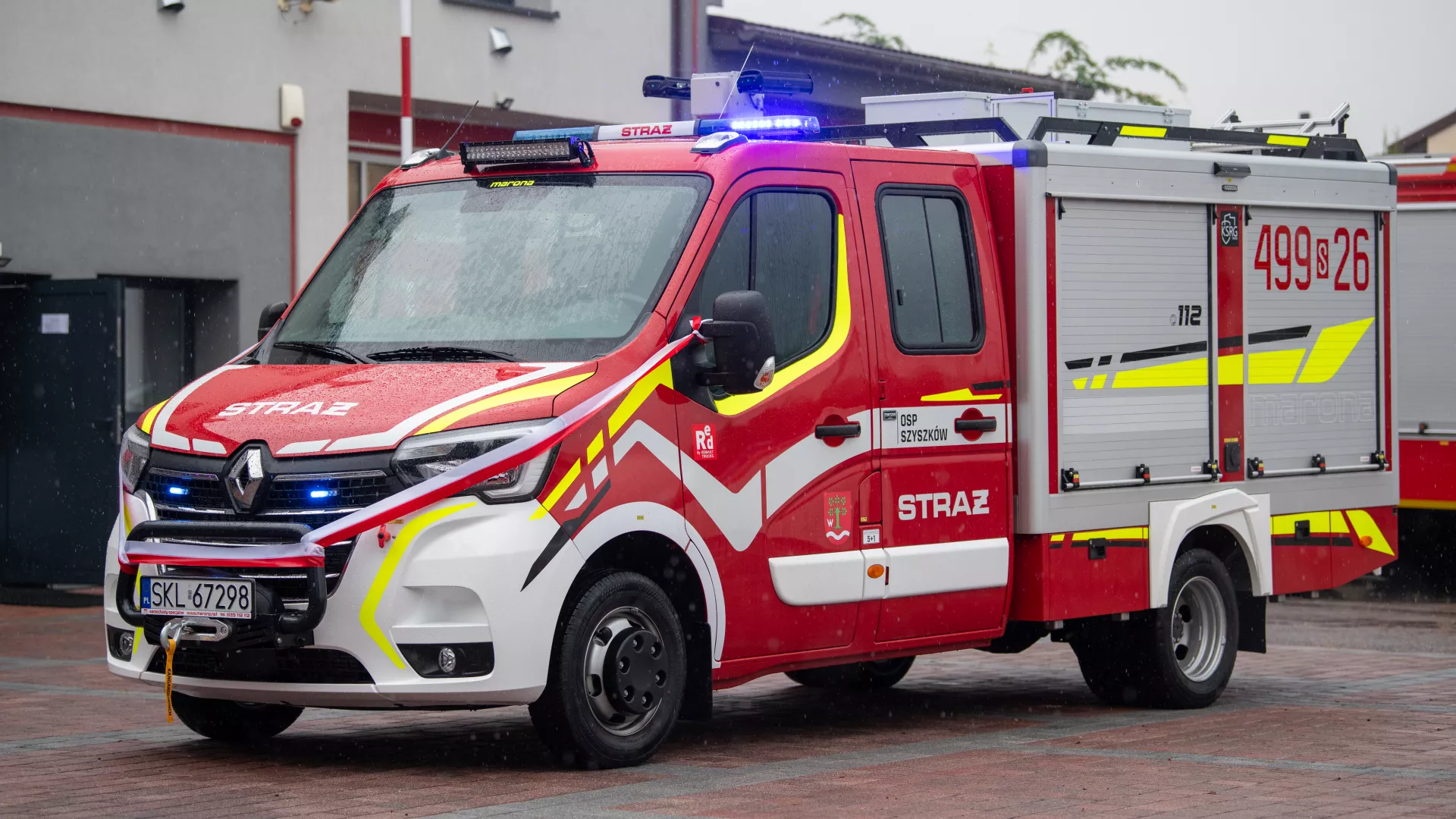 Nowy samochód OSP Szyszków