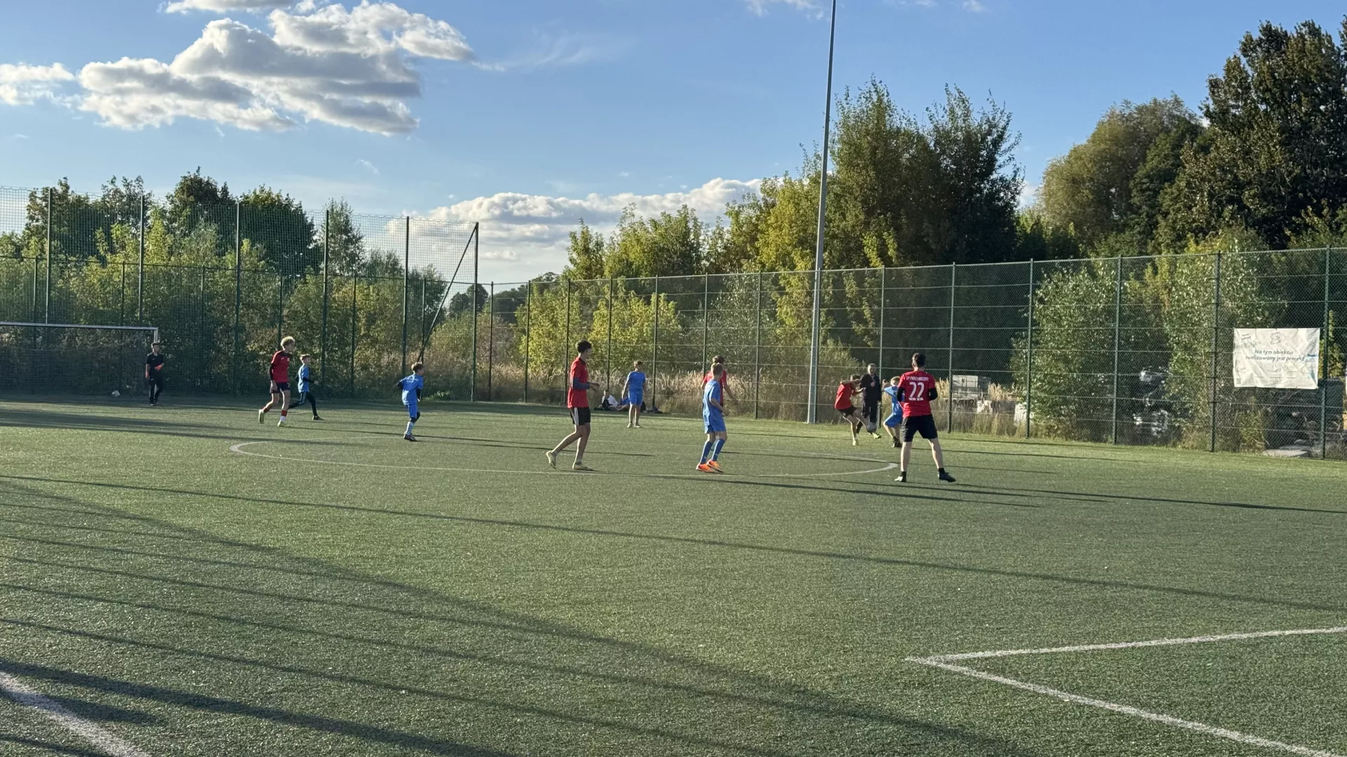 Turniej o puchar wójta Gminy Lipie organizowany na Orliku w Lipiu