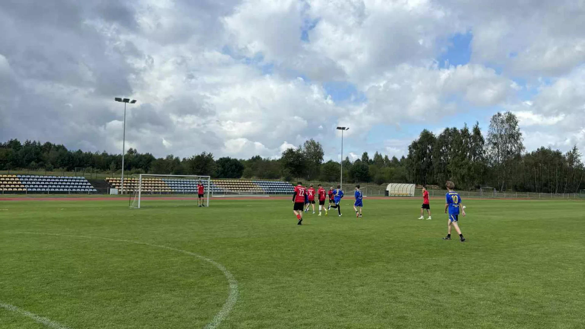 Drużyny z terenu Gminy Lipie podczas turnieju z Orlika na Stadion