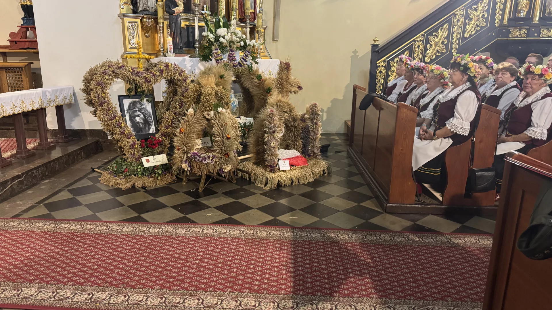 Dożynki gminno – parafialne w Dankowie