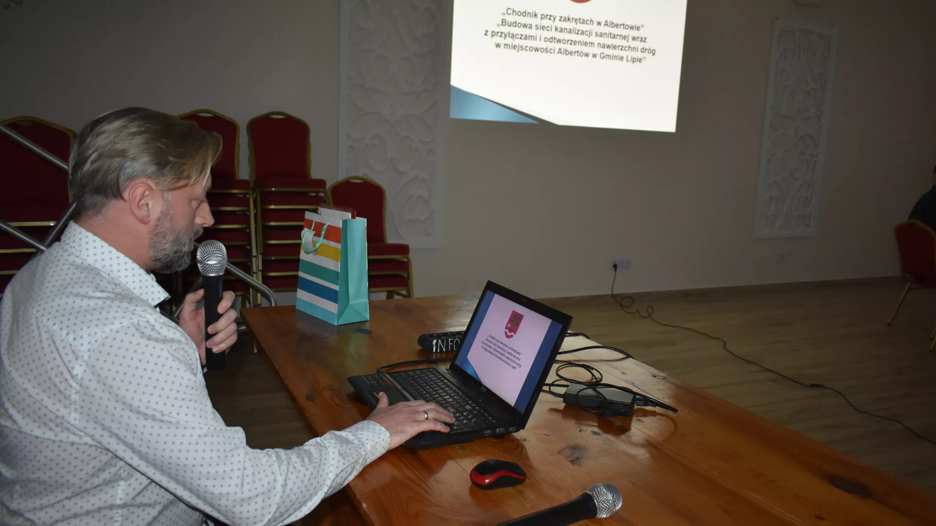 Prezentacja informacji dotyczących zrealizowanej inwestycji.