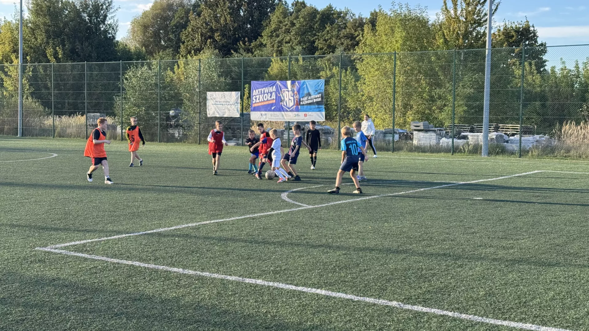 Turniej o puchar wójta Gminy Lipie organizowany na Orliku w Lipiu