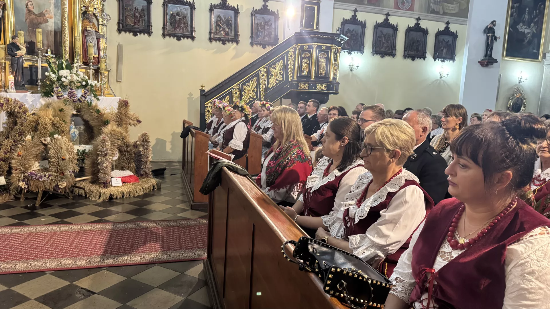 Dożynki gminno – parafialne w Dankowie