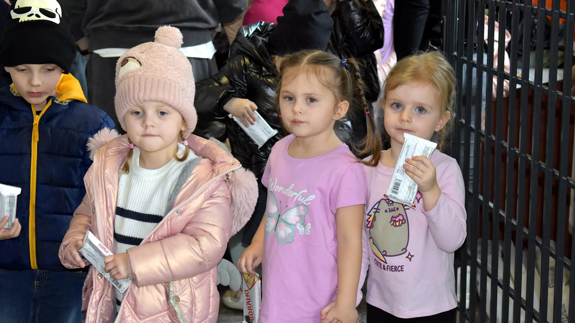 Zdjęcie przedszkolaków w Urzędzie Gminy Lipie