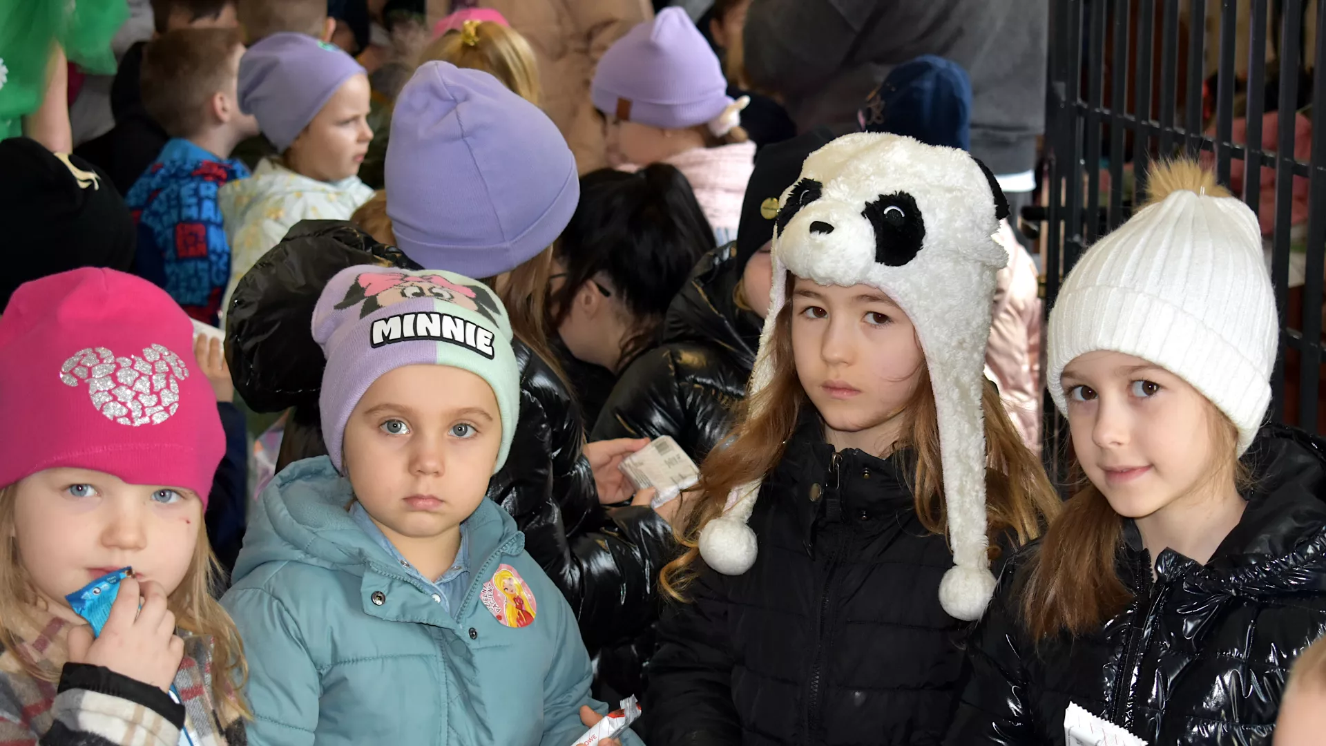 Zdjęcie przedszkolaków w Urzędzie Gminy Lipie