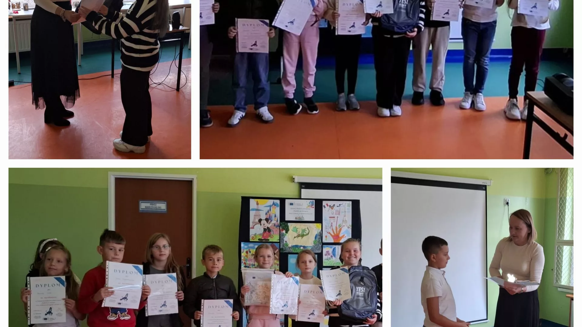 Gminny Konkurs Plastyczny Podróż po Europie – Moja ulubiona przygoda w kraju UE.