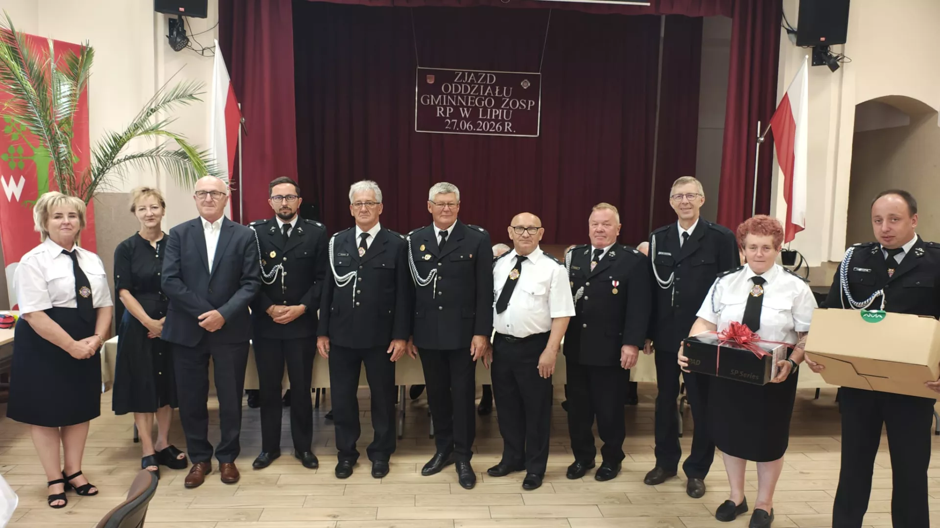 Zjazd Gminny Oddziału Gminnego ZOSP RP w Lipiu