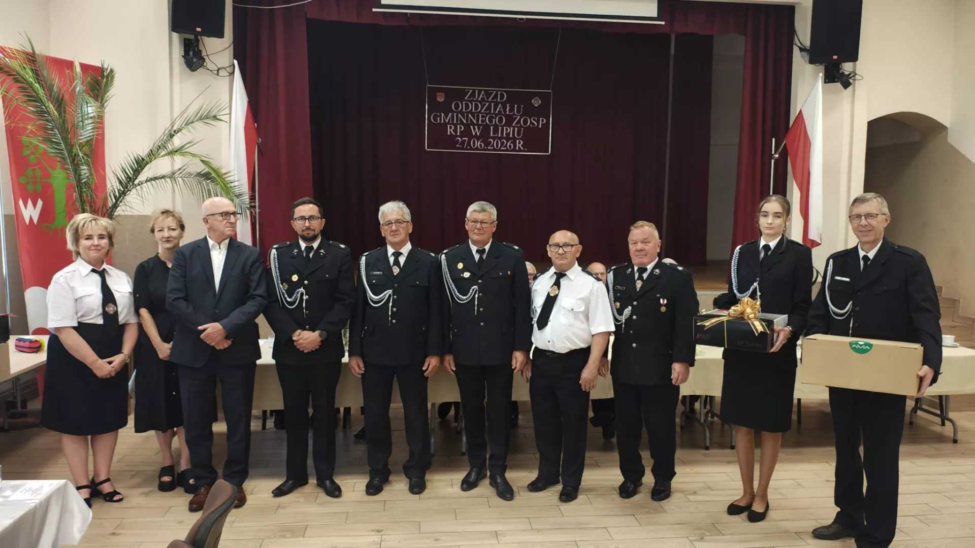 Zjazd Gminny Oddziału Gminnego ZOSP RP w Lipiu