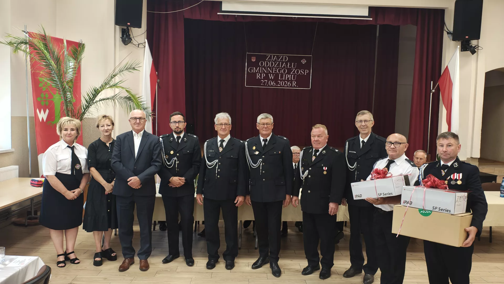 Zjazd Gminny Oddziału Gminnego ZOSP RP w Lipiu