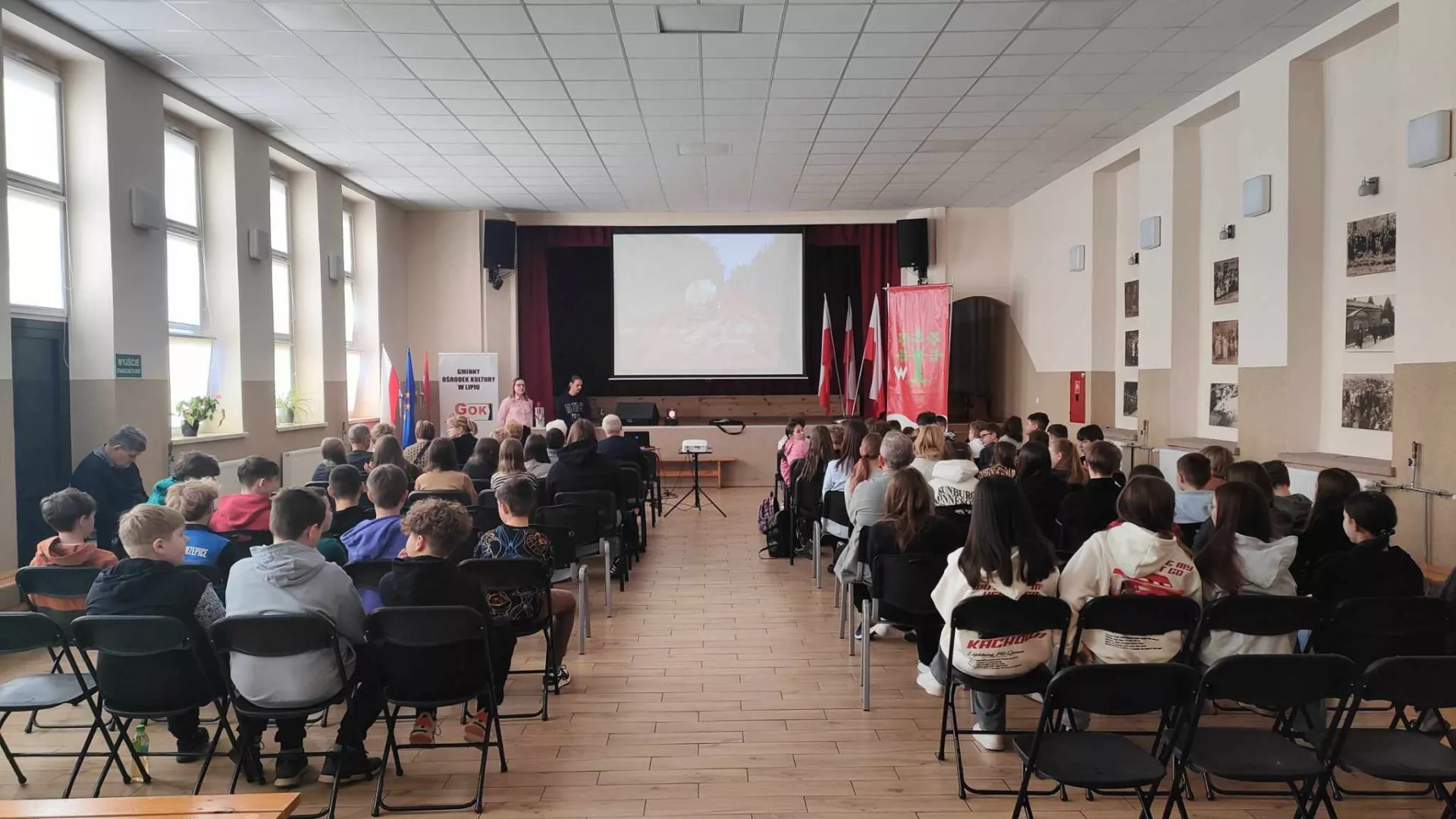 Spotkanie z podróżnikiem w GOK w Lipiu.