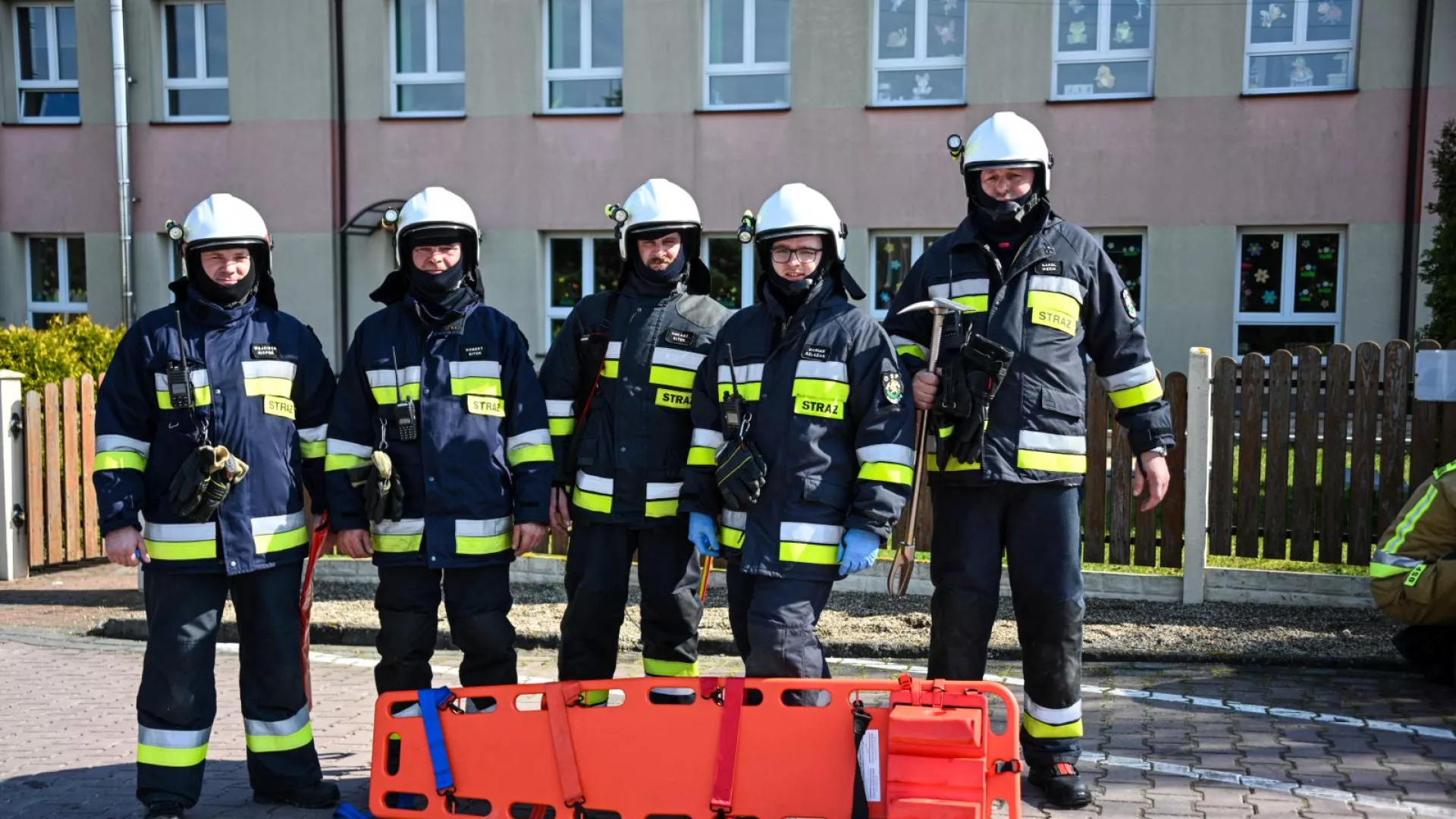 Strażacy z OSP Albertów