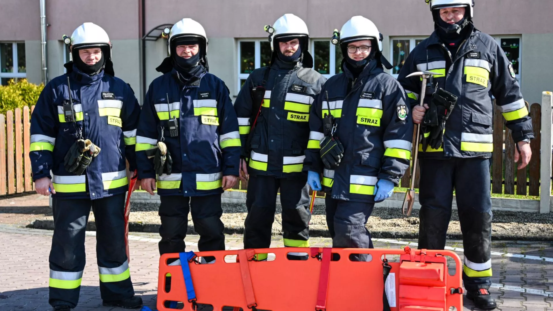 Strażacy z OSP Albertów