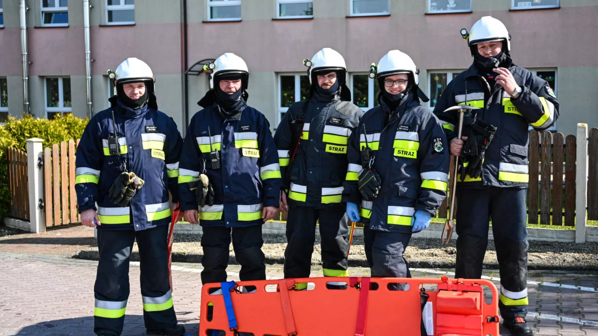 Strażacy z OSP Albertów