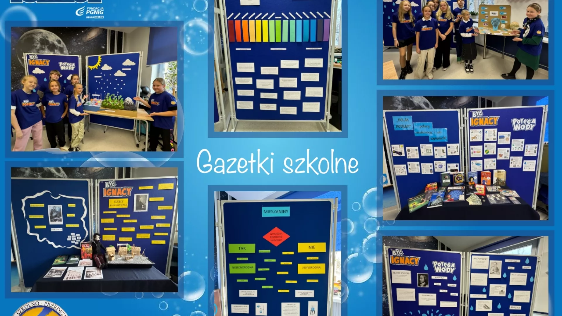 Zdjęcia gazetek szkolnych.