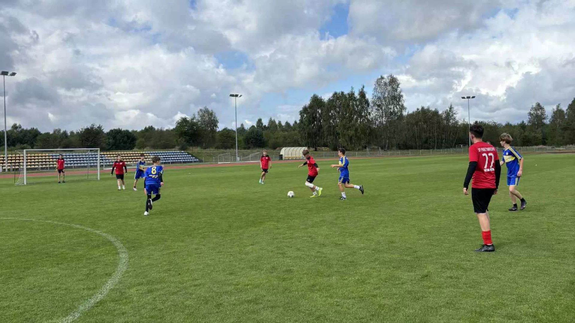 Drużyny z terenu Gminy Lipie podczas turnieju z Orlika na Stadion