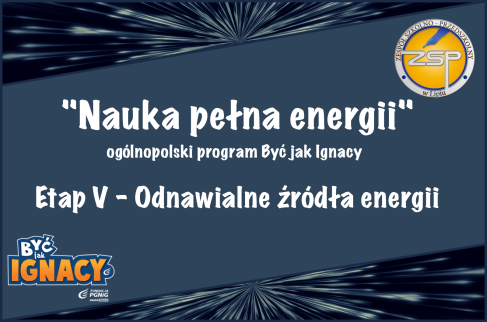 Zdjęcie przedstawia logo programu Być jak Ignacy