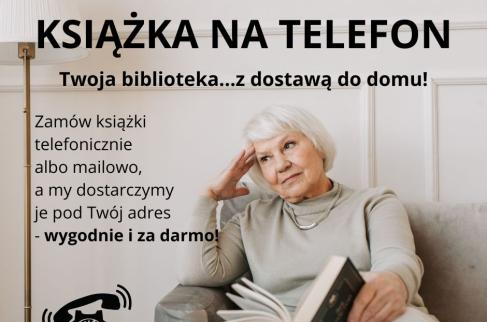 Usługa biblioteczna - KSIĄŻKA NA TELEFON