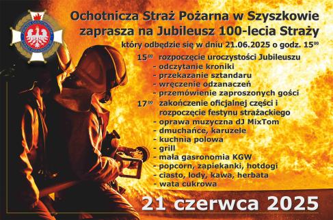 Baner 100 lecie OSP
