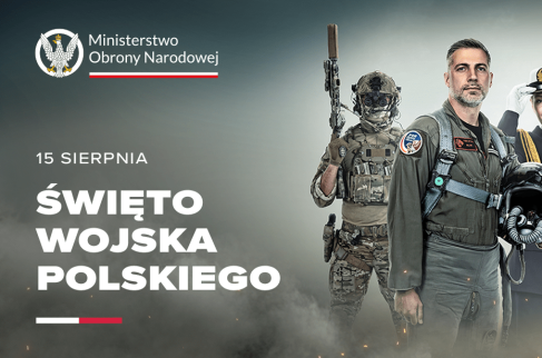 Plakat z okazji Święta Wojska Polskiego