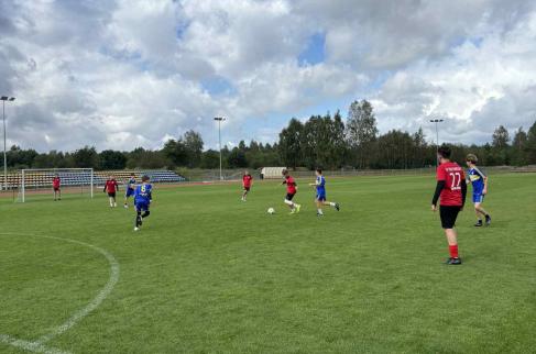 Drużyny z terenu Gminy Lipie podczas turnieju z Orlika na Stadion
