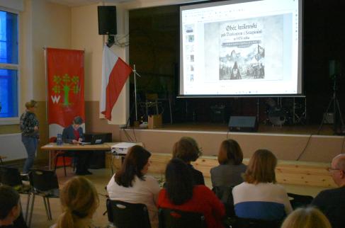 Prelekcja historyczna w GOK w Lipiu