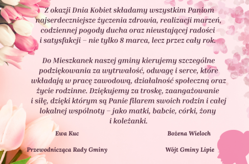 Życzenia z okazji dnia kobiet