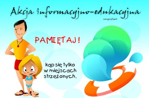 Plakat Bezpieczna Woda